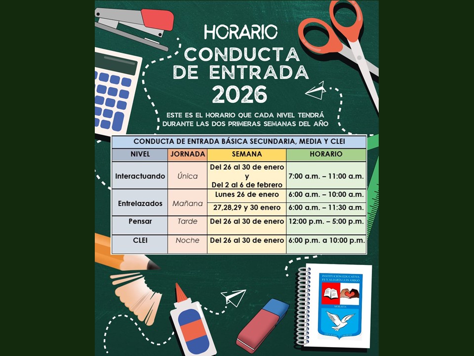 imagen sobre la conducta de entrada